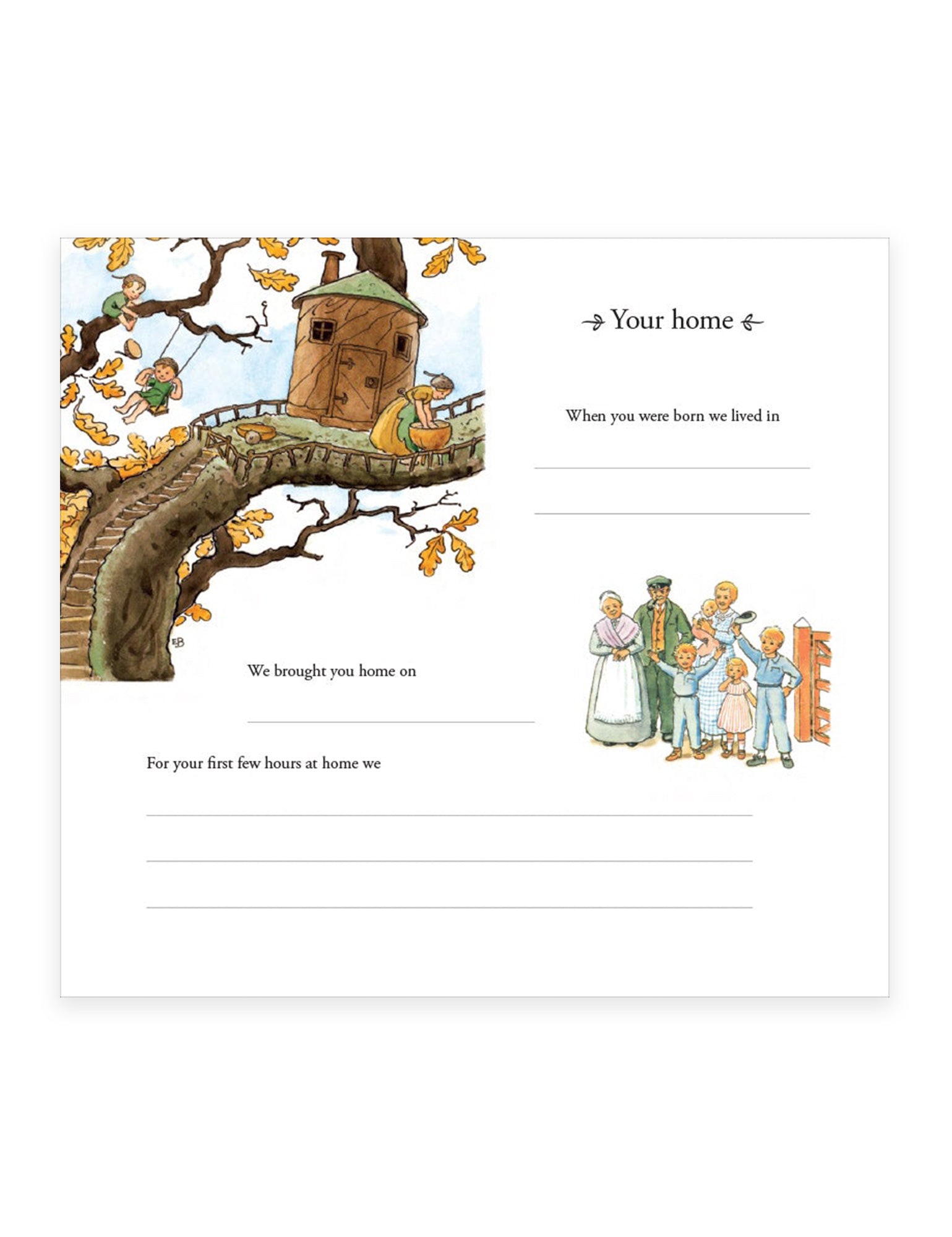 Baby Book - Multi Coloured