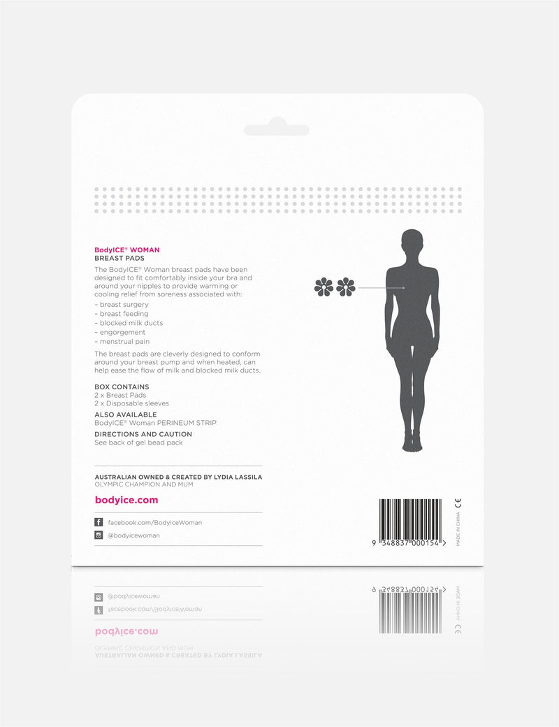 BodyICE Woman Breast Pads - NATURAL