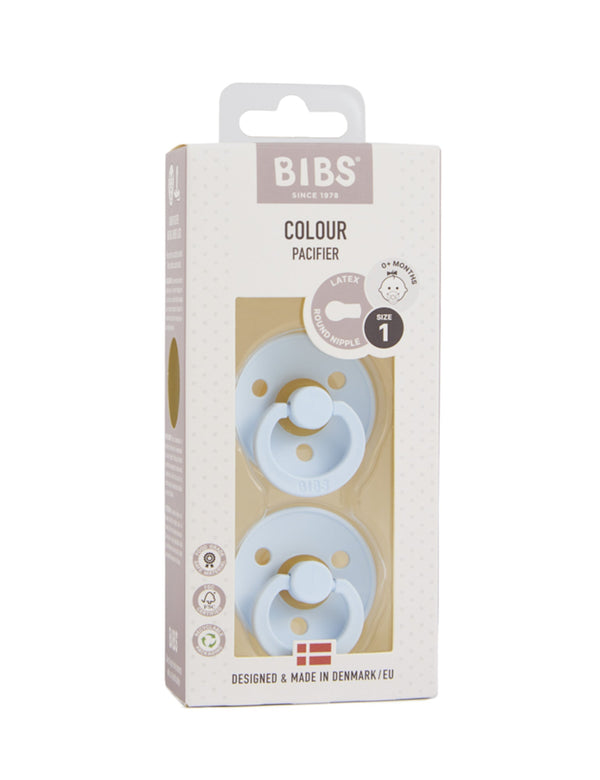 2 pk Bibs Pacifier - Blue