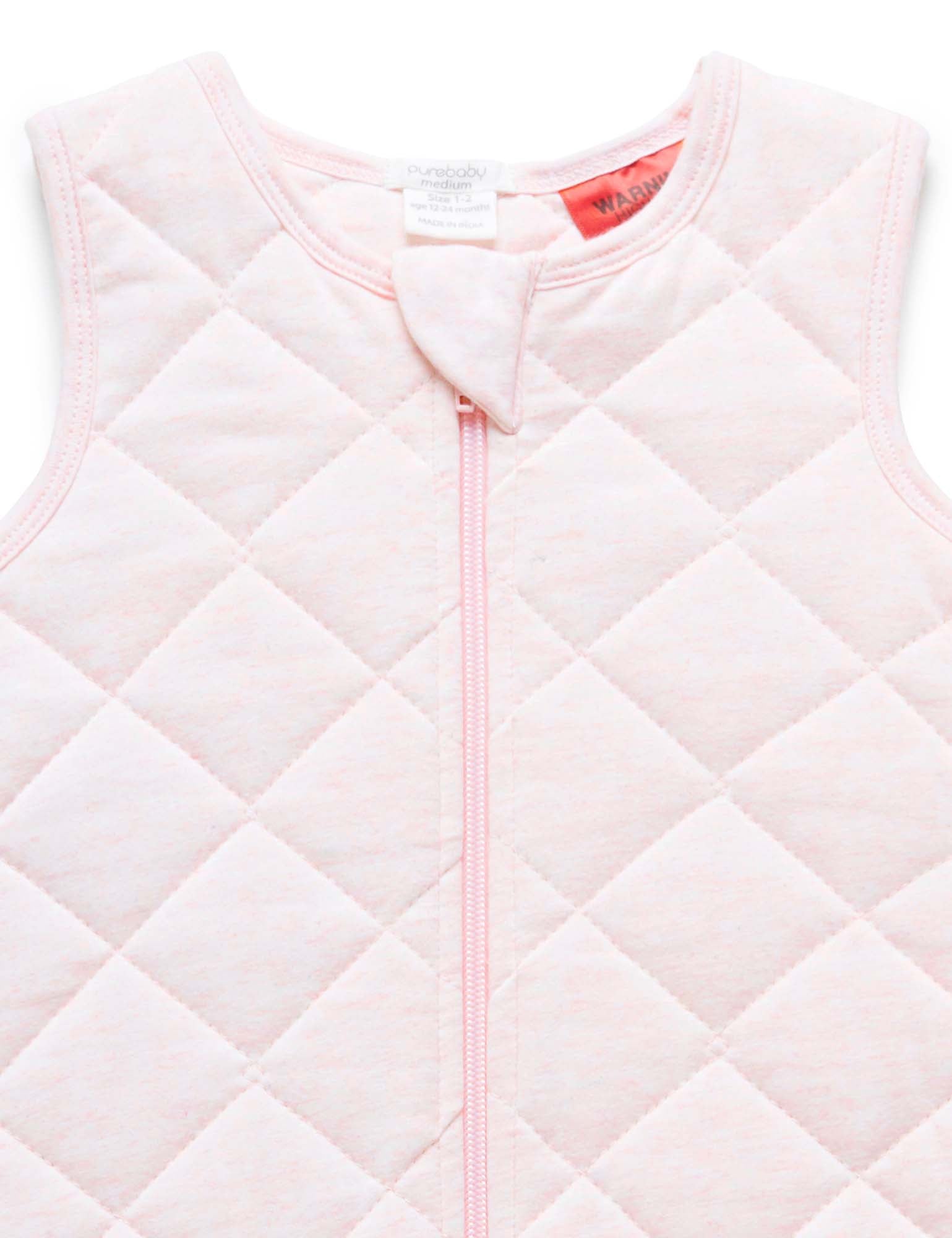 S/Less Sleepbag 2 TOG - Blush Pink Melange