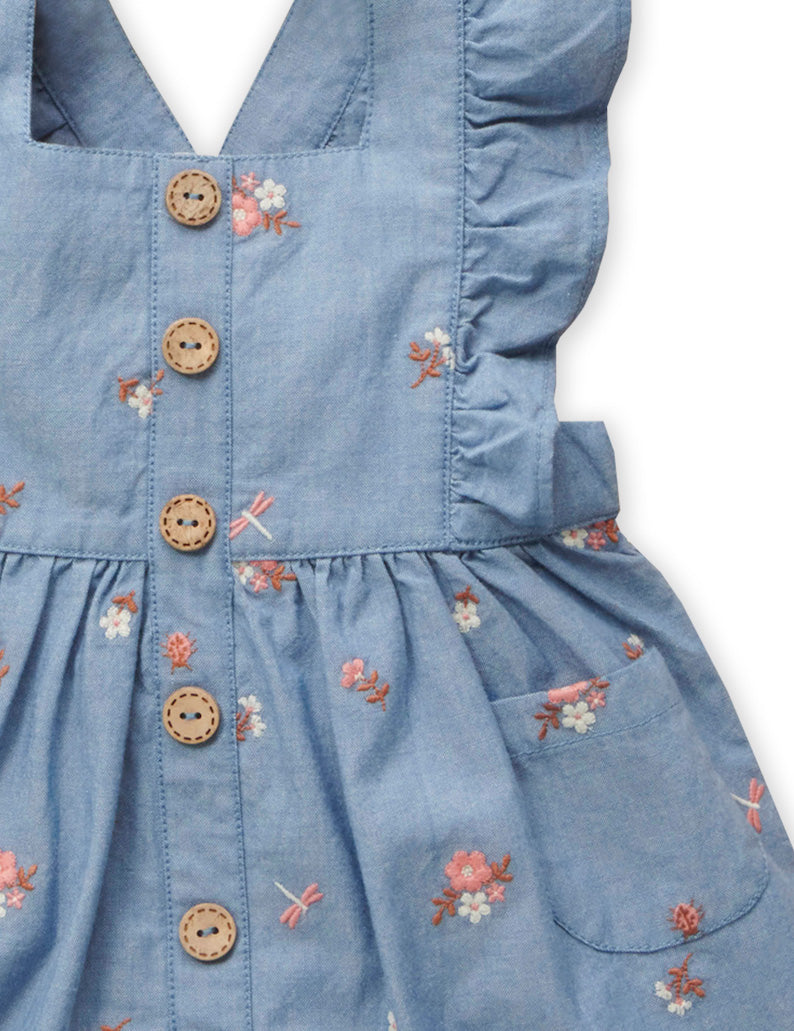 Lady Bird Pinnie - Lady Bird Broderie