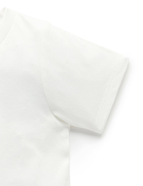 Australia Print TShirt - Vanilla