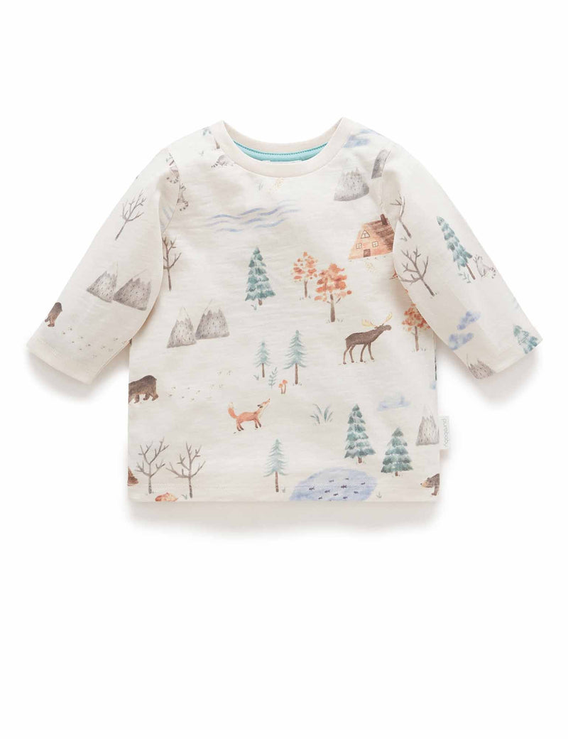 Rocky Mountains Tee - Mountains Print