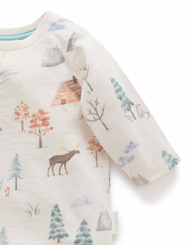 Rocky Mountains Tee - Mountains Print