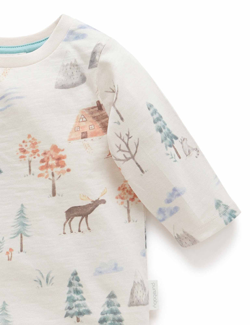Rocky Mountains Tee - Mountains Print