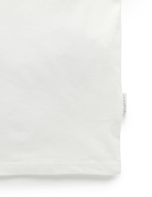 Melbourne Print TShirt - Vanilla