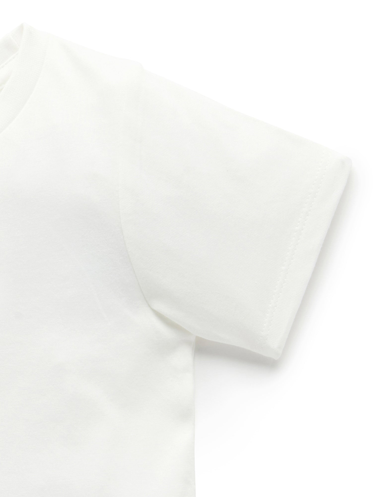 Melbourne Print TShirt - Vanilla