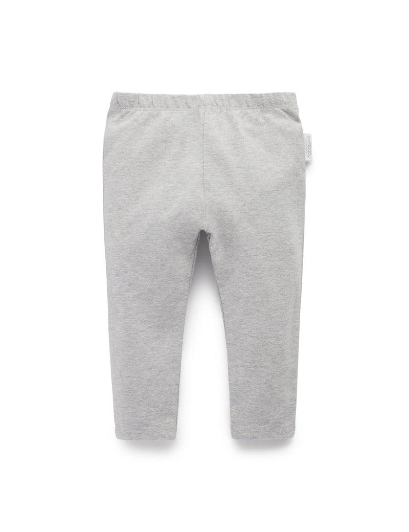 Basic Legging - Grey Melange