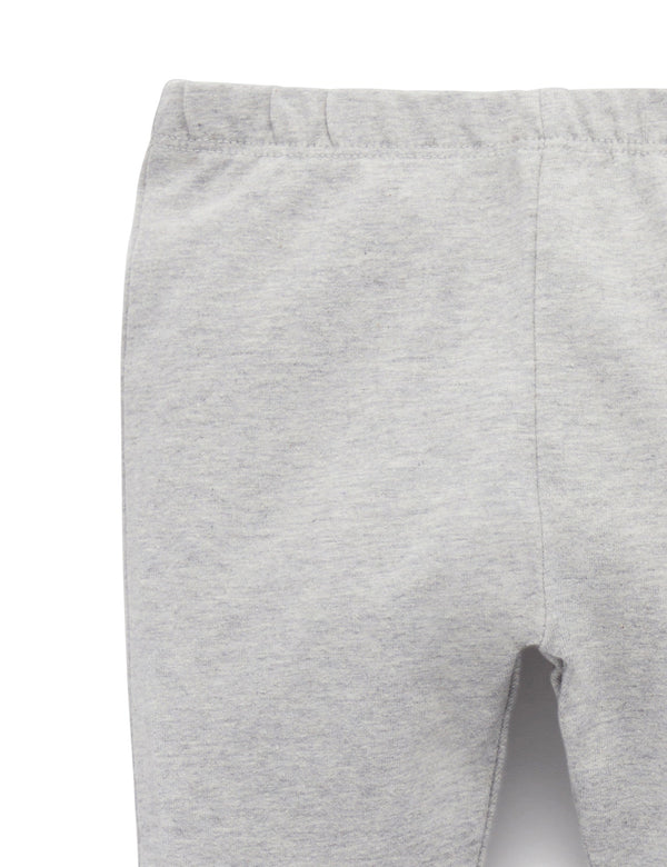 Basic Legging - Grey Melange