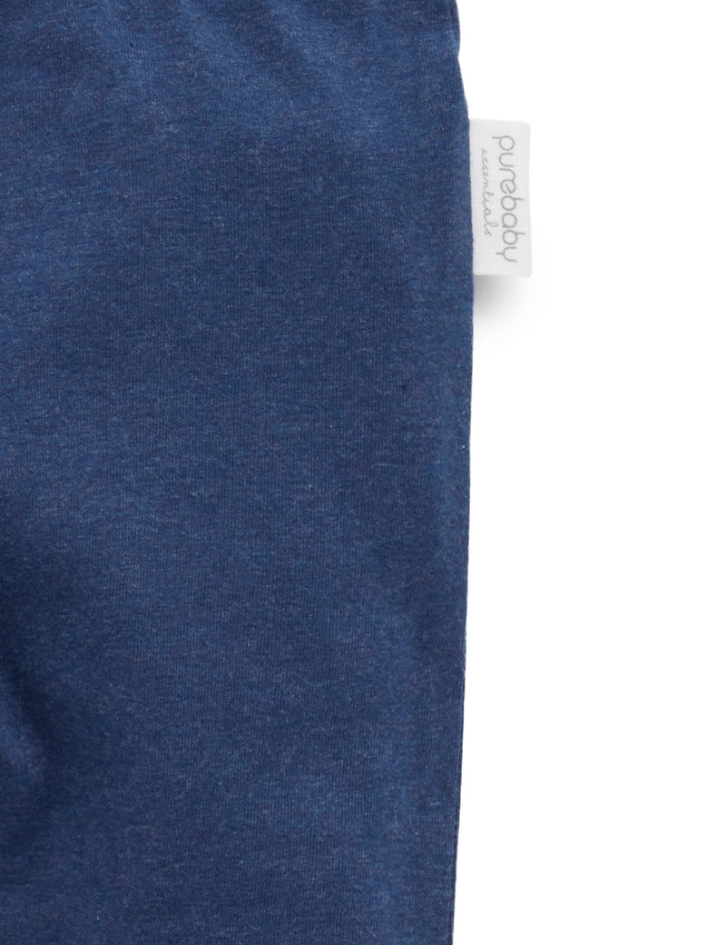 Basic Legging - Navy melange
