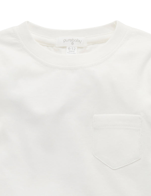 Basic Long Sleeve Tee - Custard