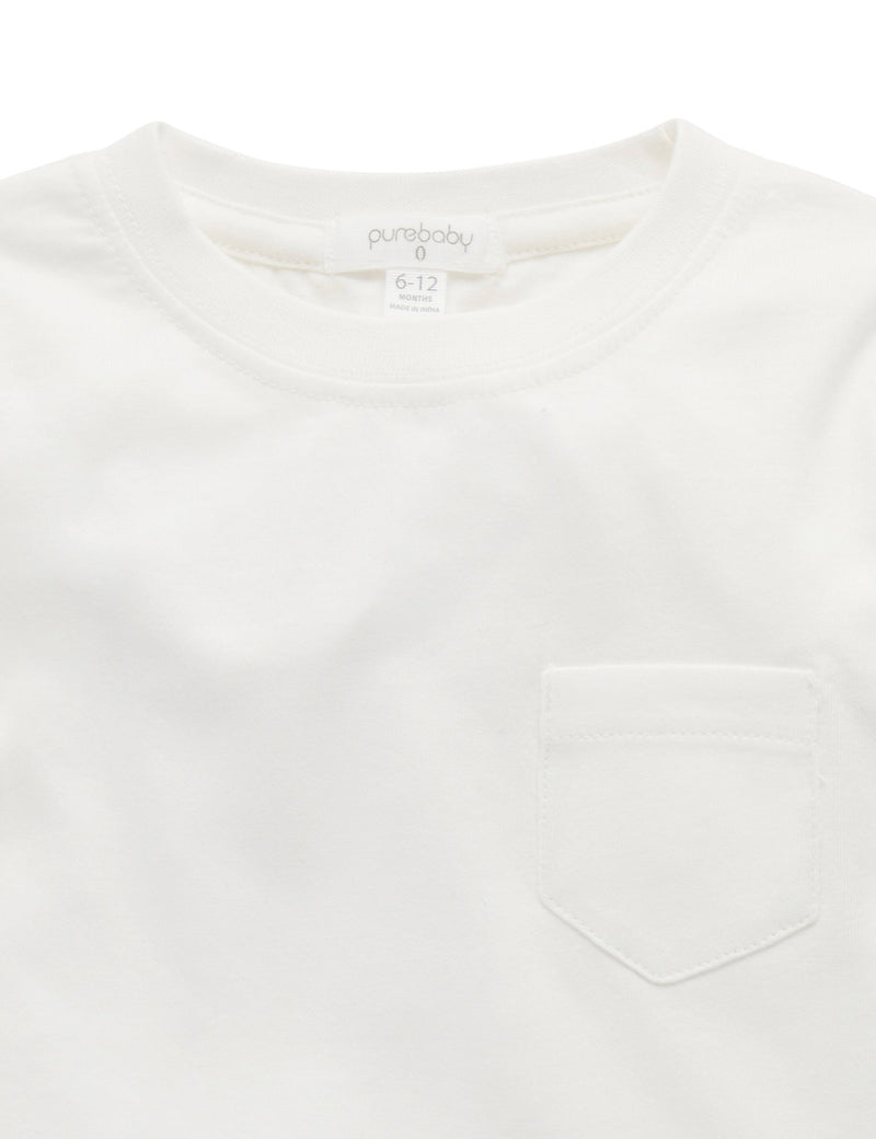 Basic Long Sleeve Tee - Custard