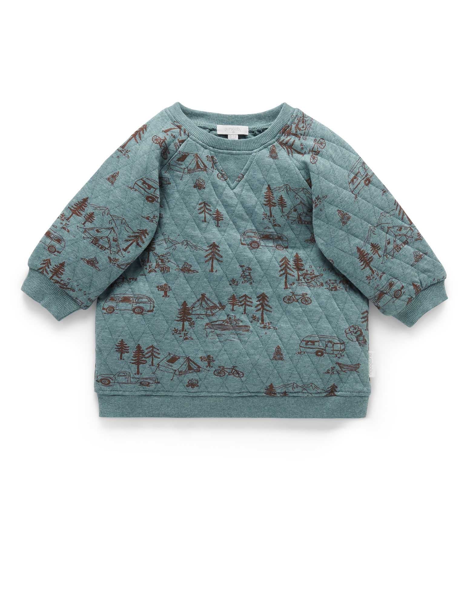 Campers Windcheater - Camp Site Print