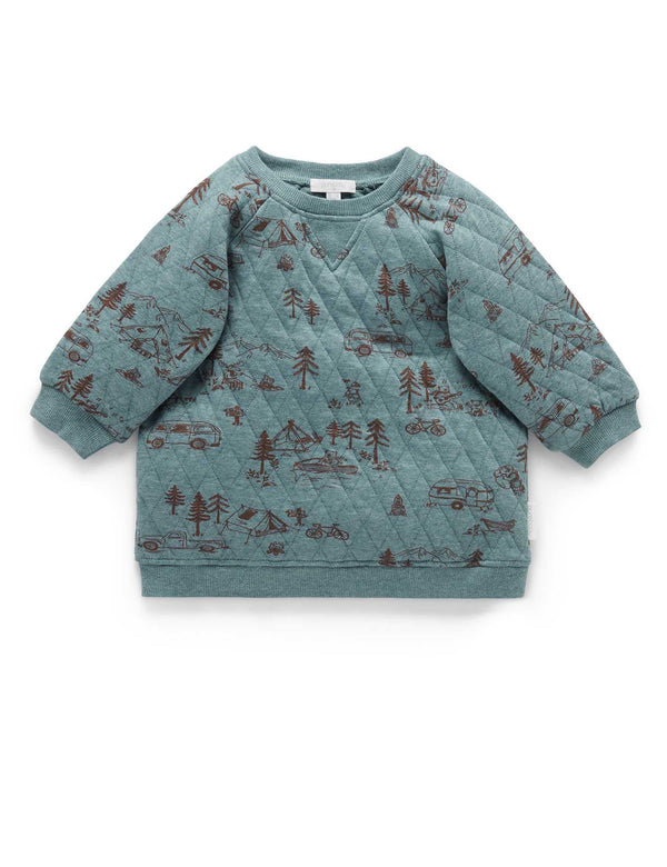 Campers Windcheater - Camp Site Print