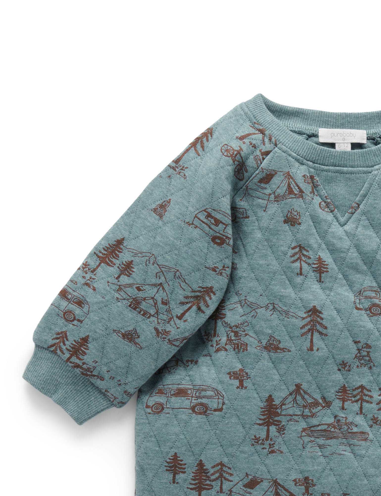 Campers Windcheater - Camp Site Print