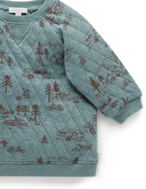Campers Windcheater - Camp Site Print