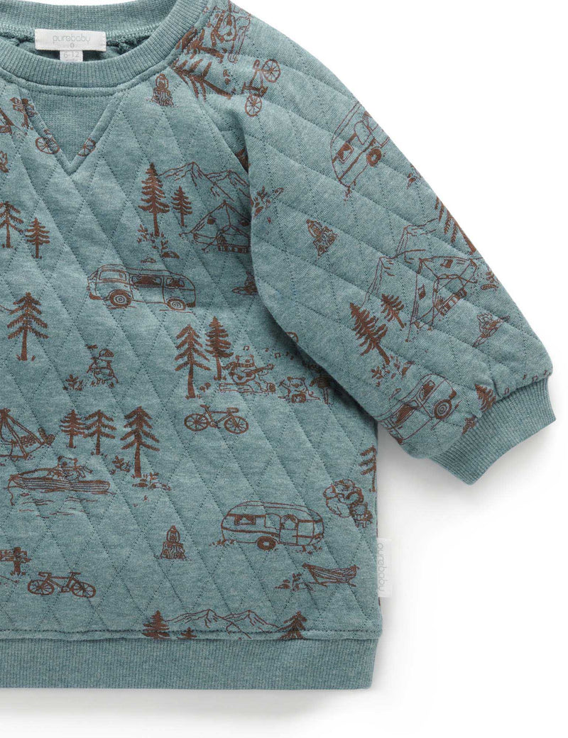 Campers Windcheater - Camp Site Print