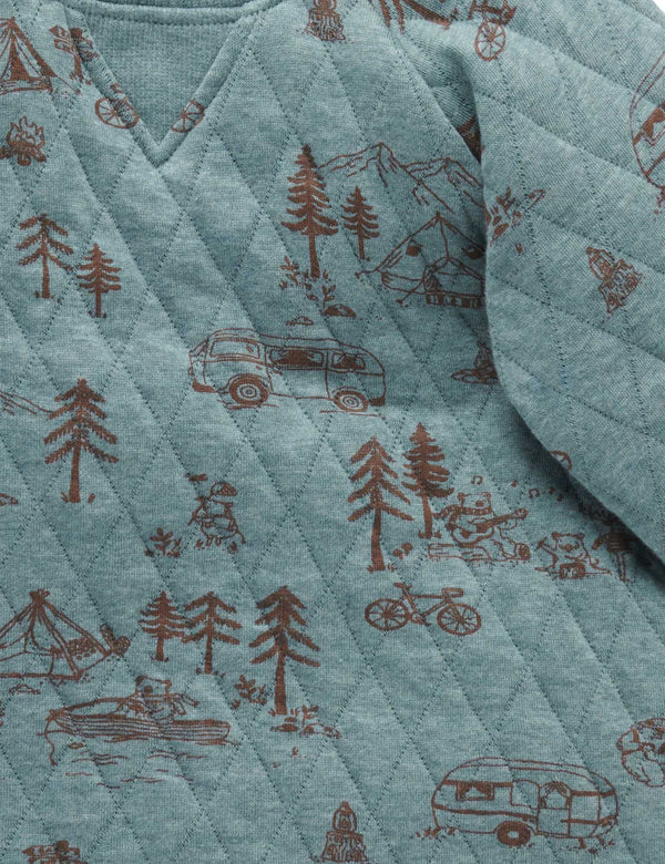 Campers Windcheater - Camp Site Print