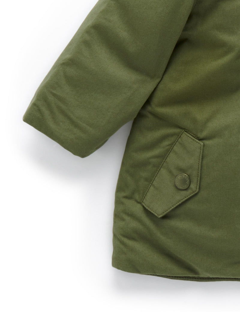 Padded Anorak - Olive