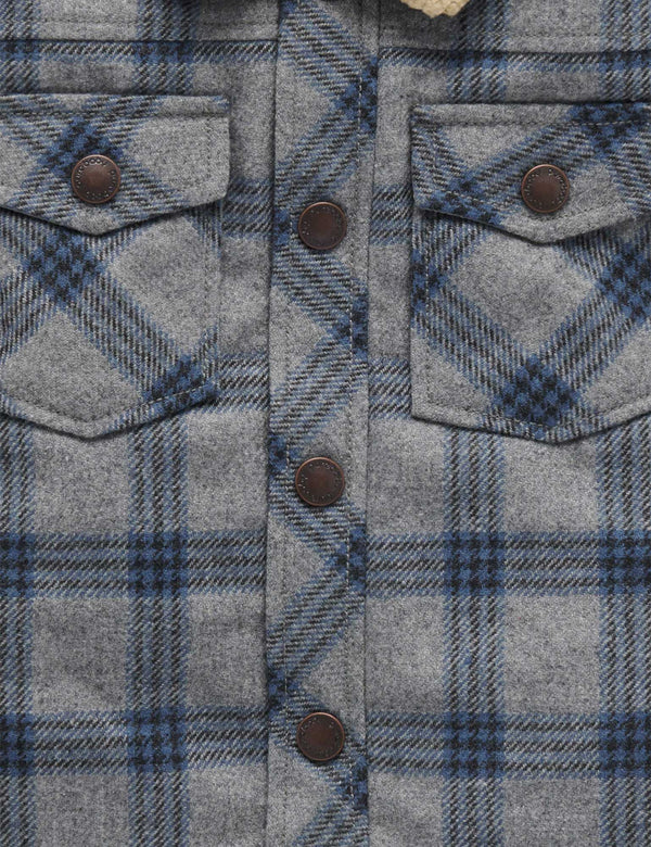 Check Sherpa Jacket - Lumberjack Check