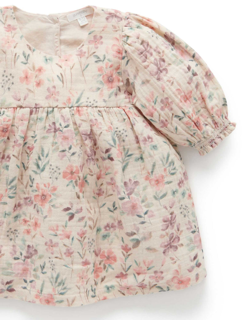 Wild Flower Dress - Winding Trail Print