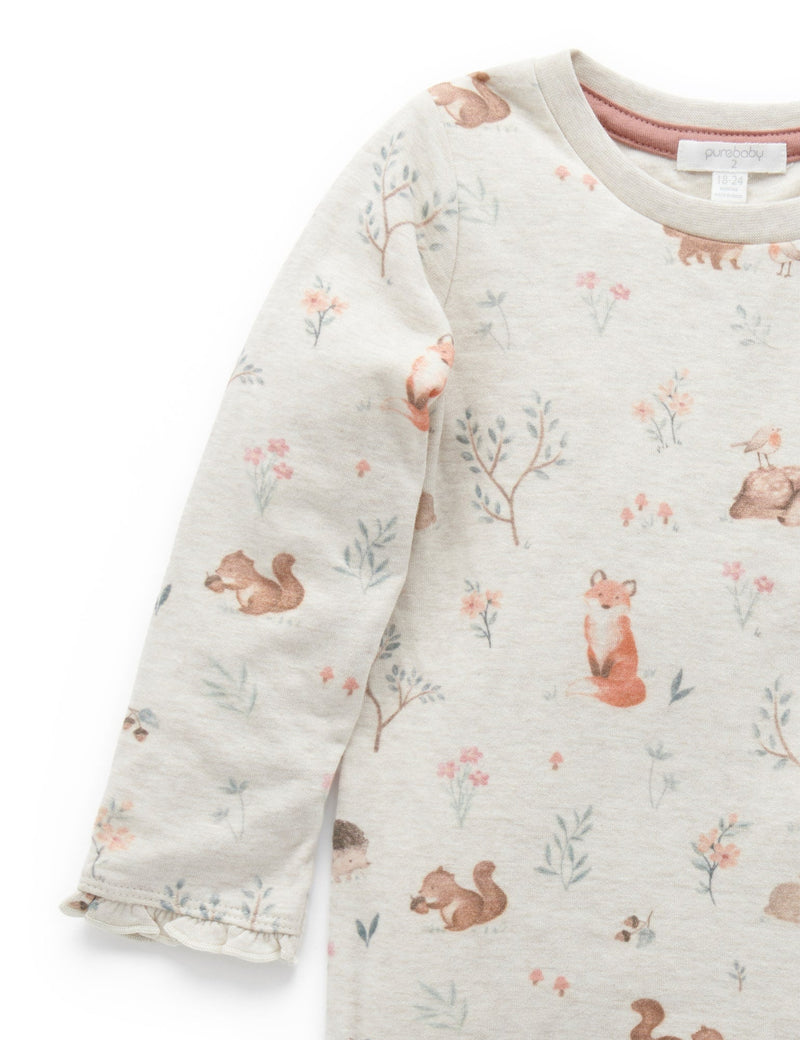 Thick Top - Woodland Print