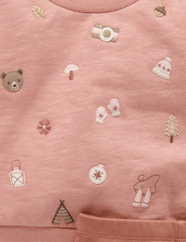 Windcheater & legging set - Nectarine