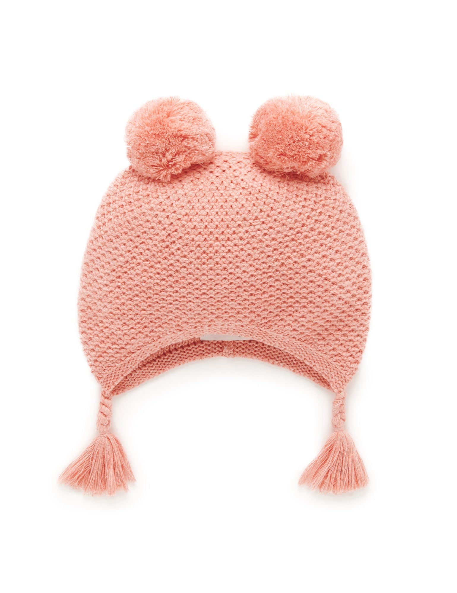 Pom Pom Hat - Nectarine Melange