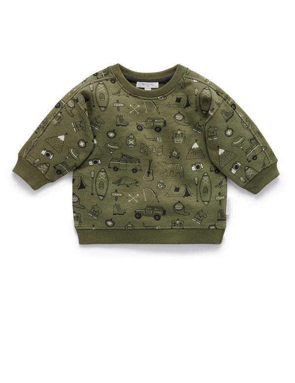 Wilderness Windcheater - Wilderness Print