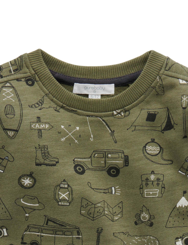 Wilderness Windcheater - Wilderness Print