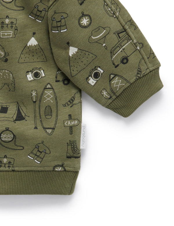 Wilderness Windcheater - Wilderness Print