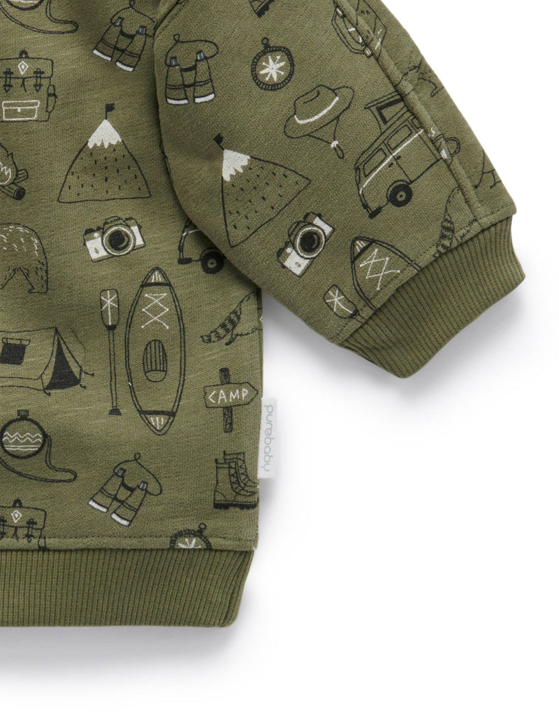 Wilderness Windcheater - Wilderness Print