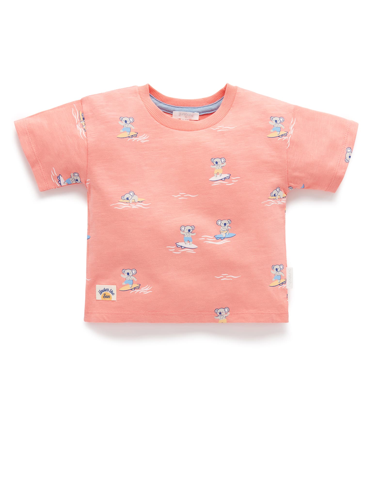 Surf Comp Relaxed Tee Shirt - Paddling Out Print