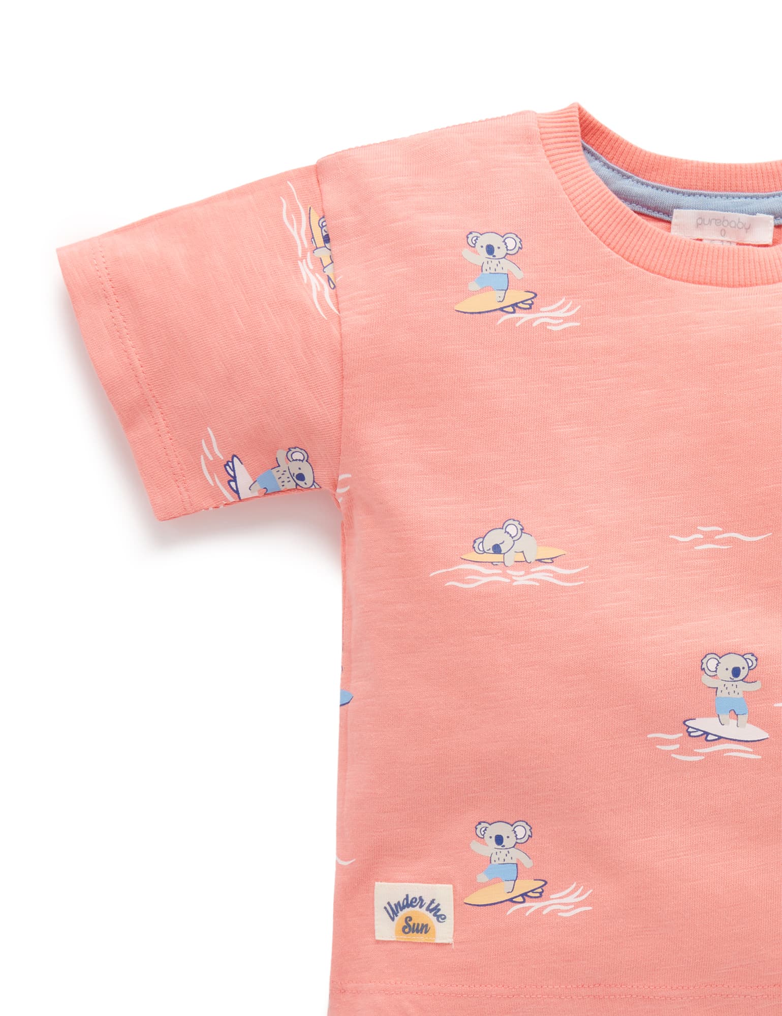 Surf Comp Relaxed Tee Shirt - Paddling Out Print