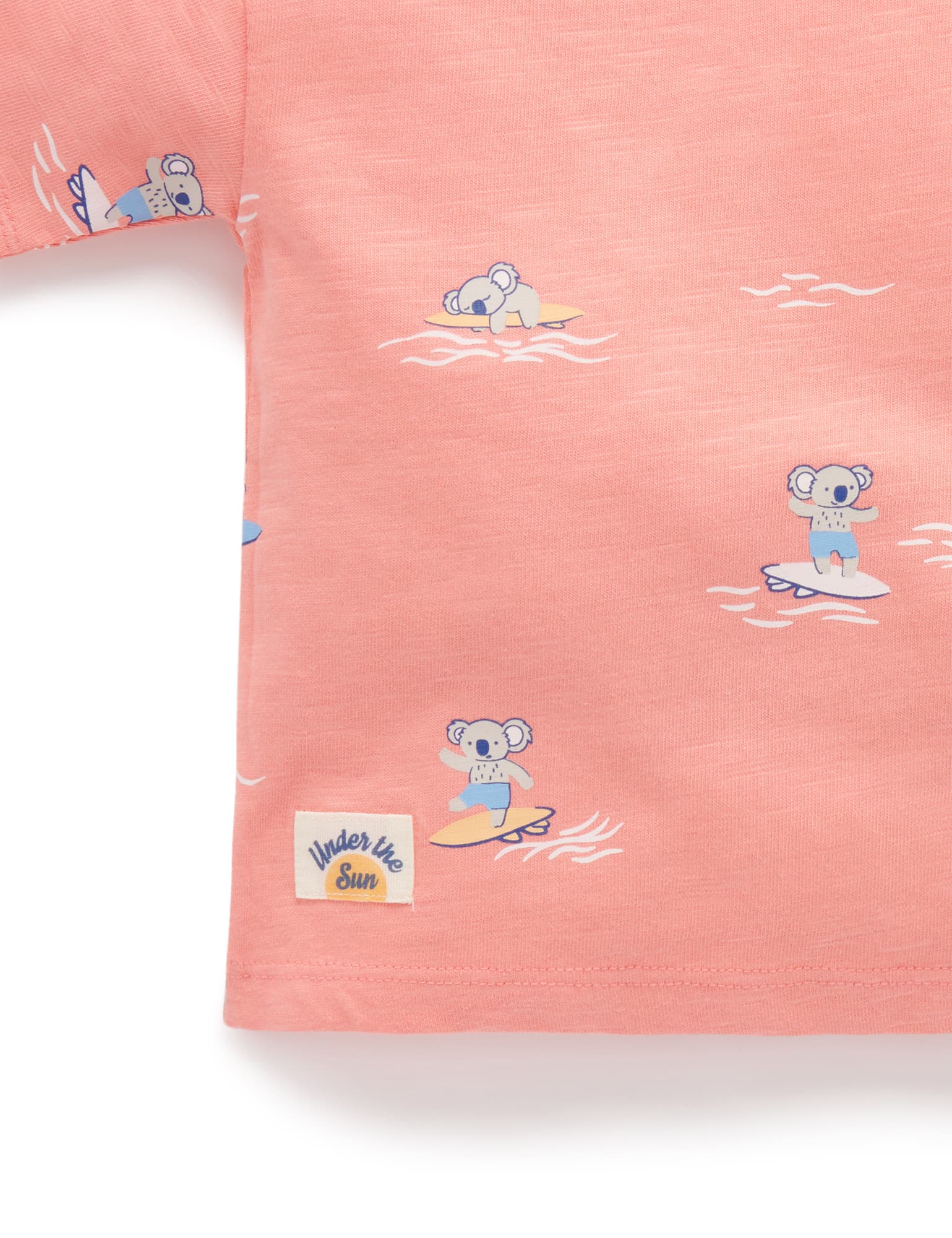 Surf Comp Relaxed Tee Shirt - Paddling Out Print