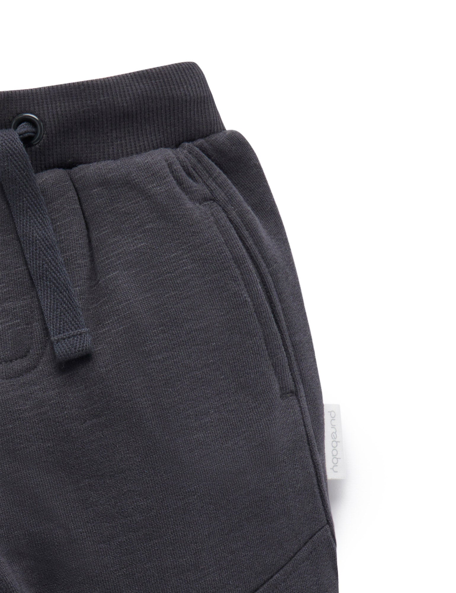 Panelled Track Pants - CHARCOAL