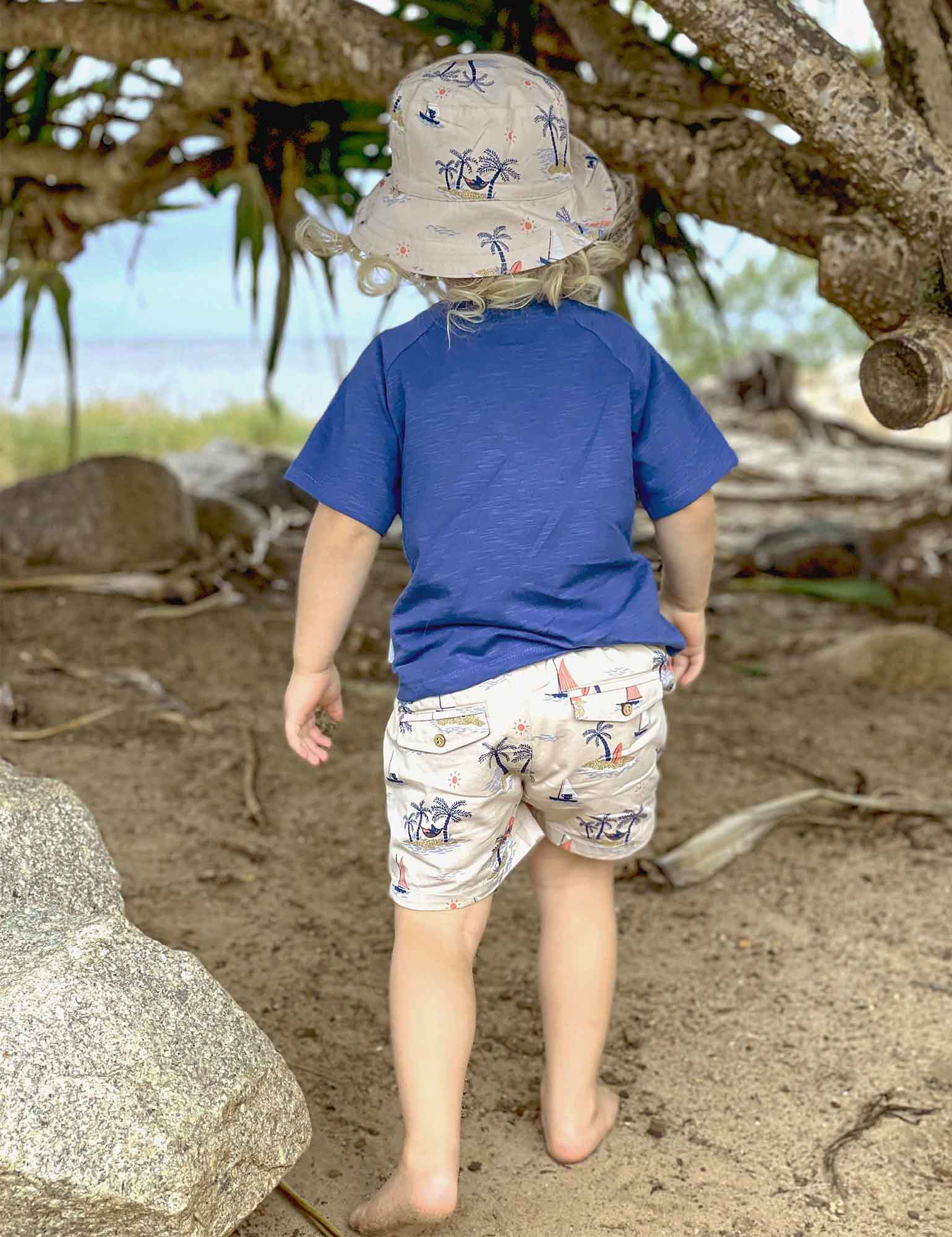 Island Bucket Hat - Drifter Print