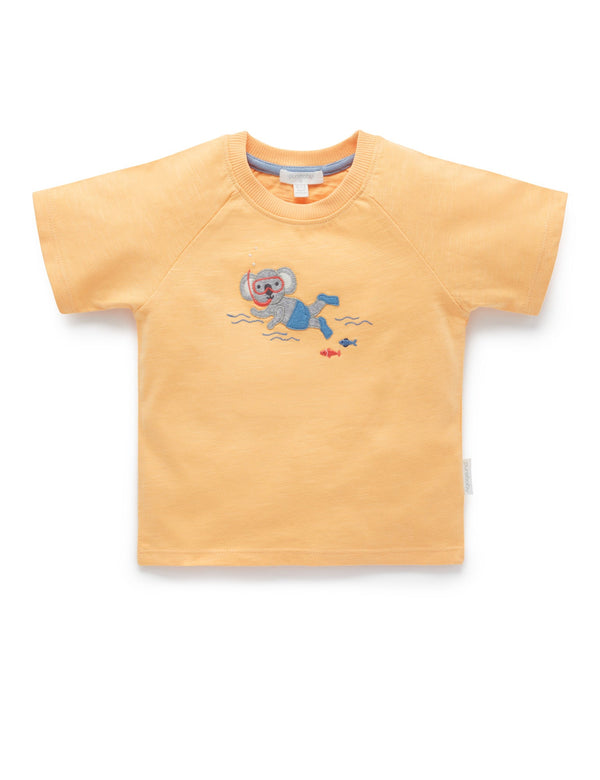 Snorkeling Relaxed Tee Shirt - Pineapple