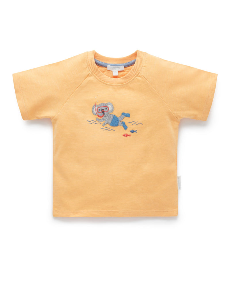 Snorkeling Relaxed Tee Shirt - Pineapple