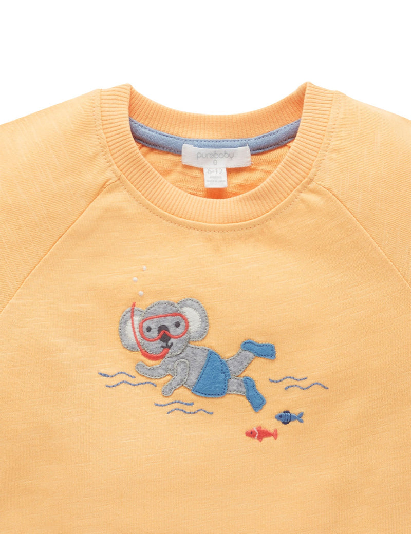 Snorkeling Relaxed Tee Shirt - Pineapple