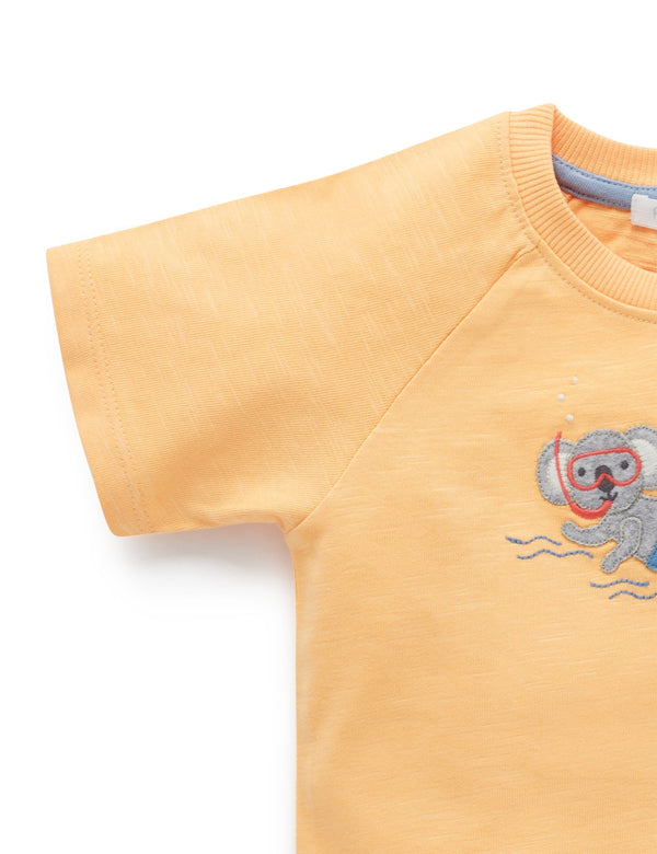Snorkeling Relaxed Tee Shirt - Pineapple