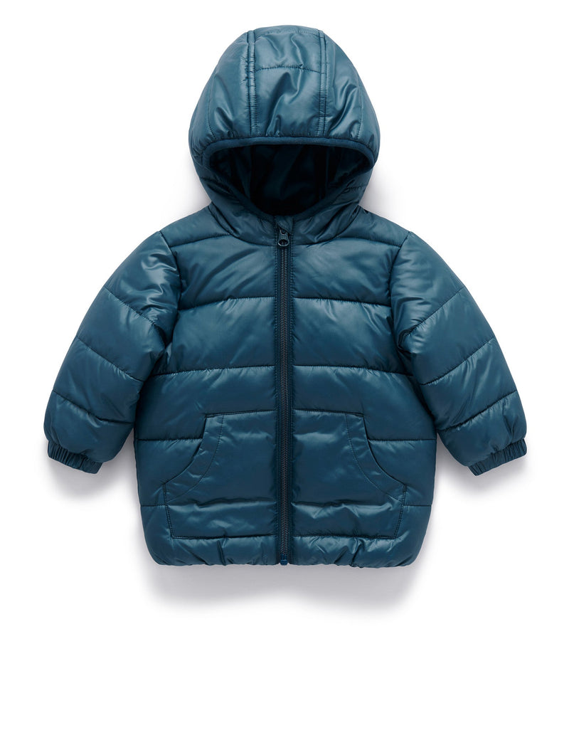 Shower Proof Padded Jacket - Shadow