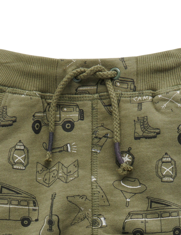 Wilderness Track Pant - Wilderness Print