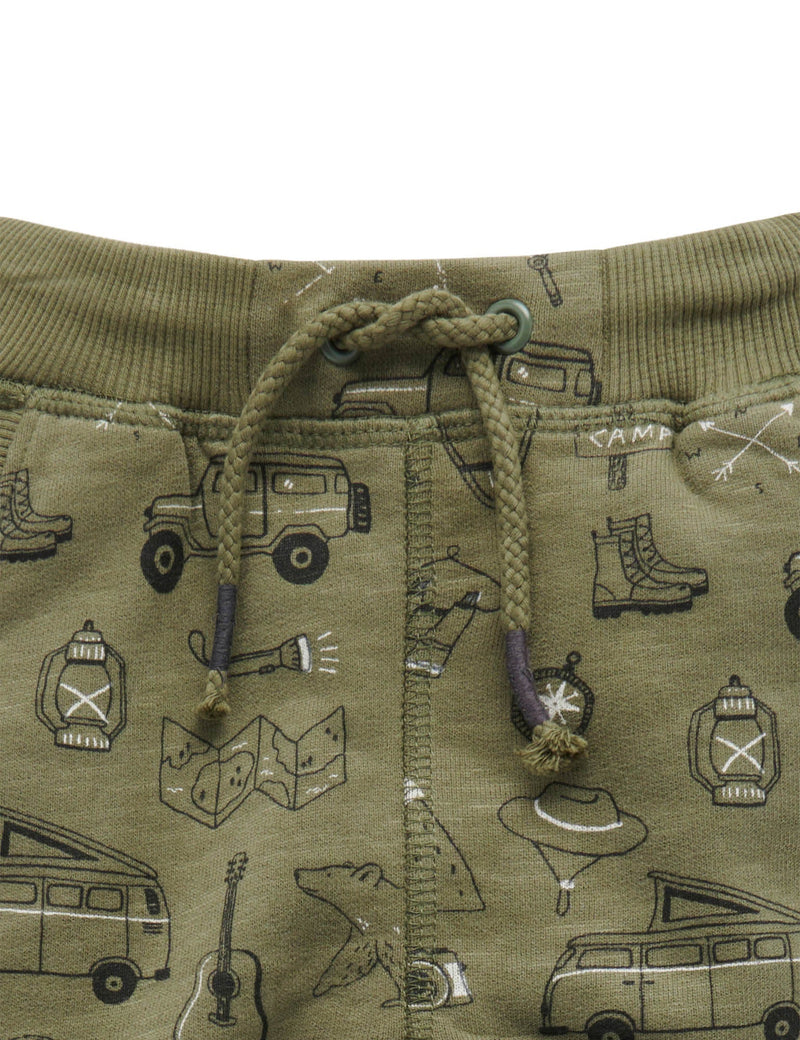Wilderness Track Pant - Wilderness Print