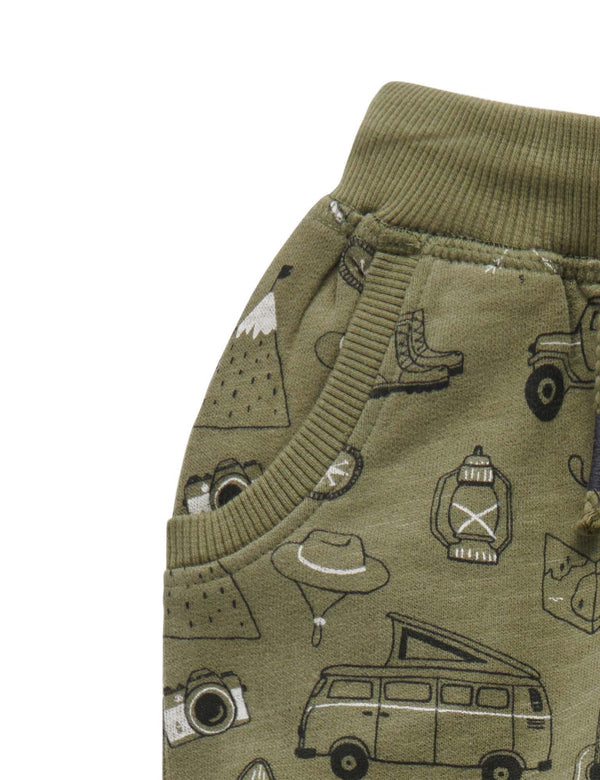 Wilderness Track Pant - Wilderness Print