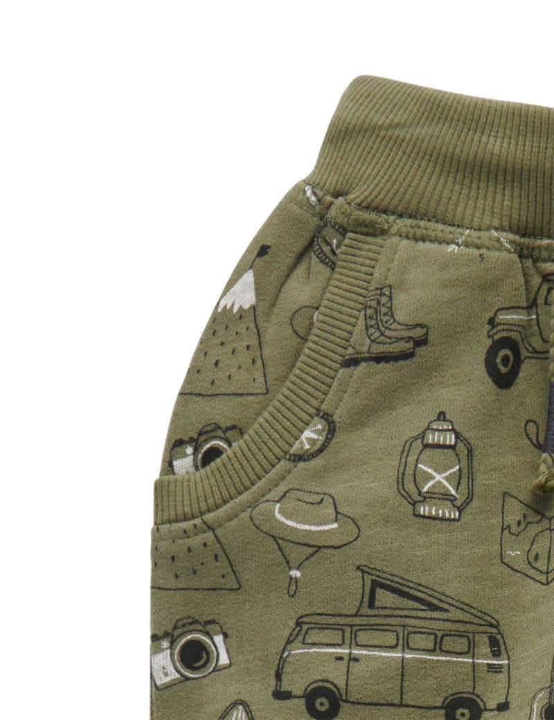 Wilderness Track Pant - Wilderness Print