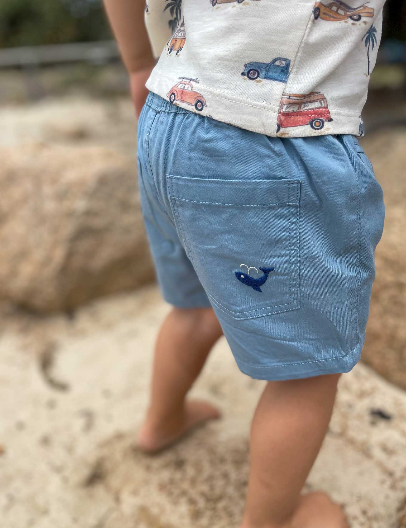 Surf Shorts - Dusty Blue