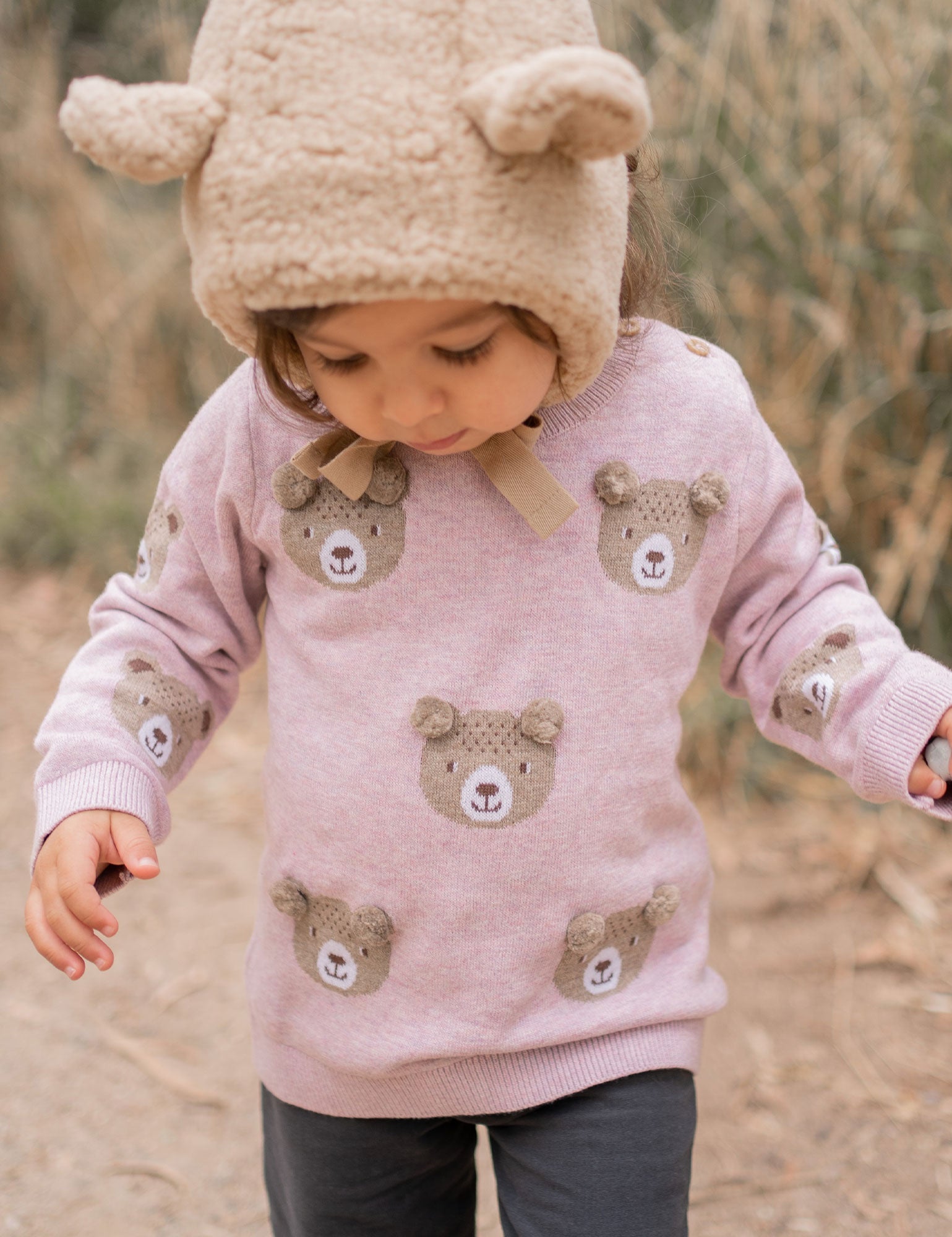 Bear Friends Jumper - Bear Friends Jacquard