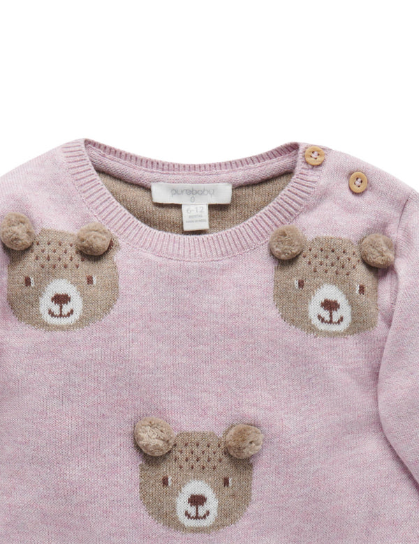 Bear Friends Jumper - Bear Friends Jacquard