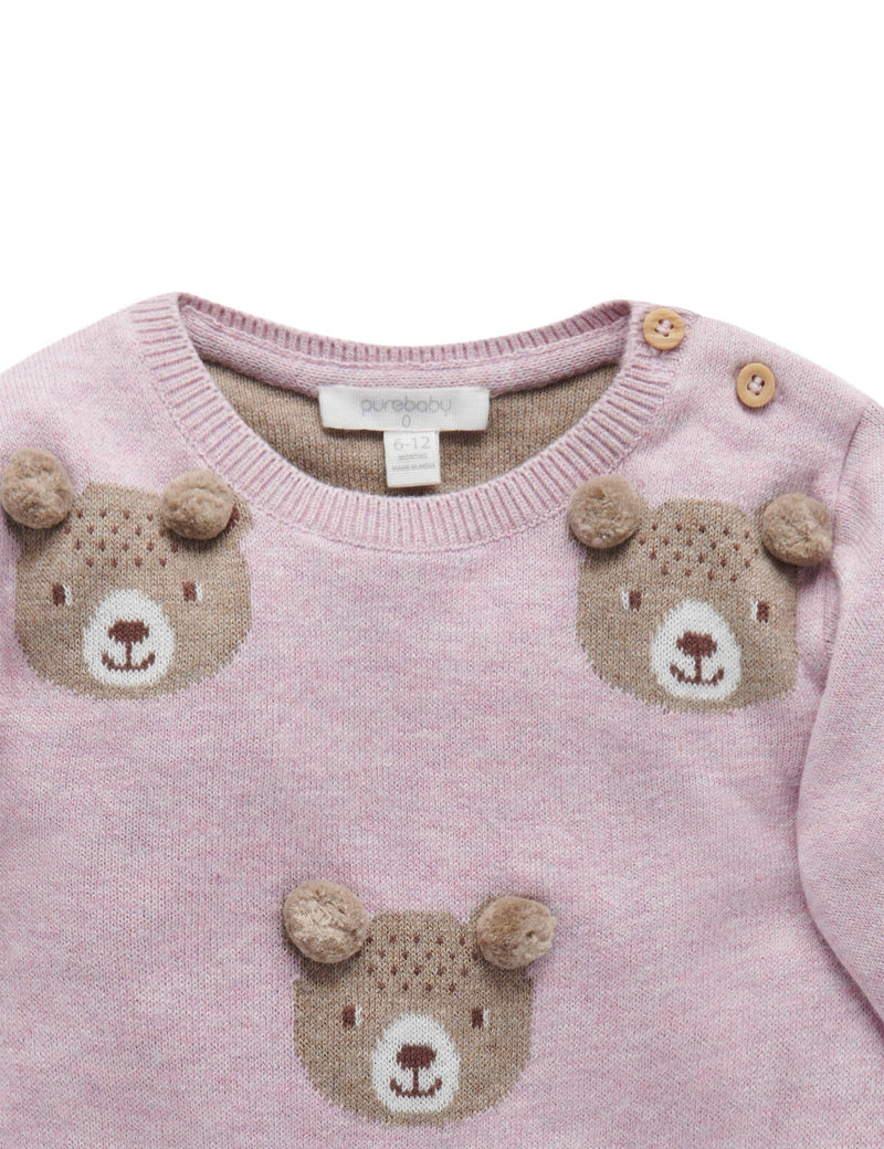 Bear Friends Jumper - Bear Friends Jacquard